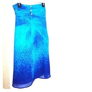 Free People strapless dress